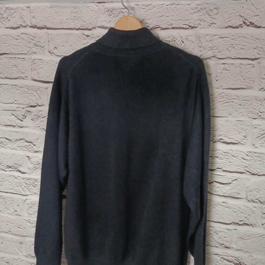 美品■dunhill カシミヤ100% タートルネックセーター ブラック