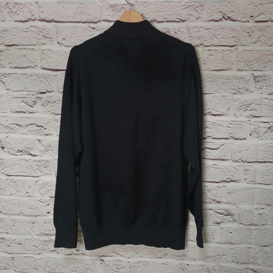 美品■dunhill カシミヤ100% タートルネックセーター ブラック