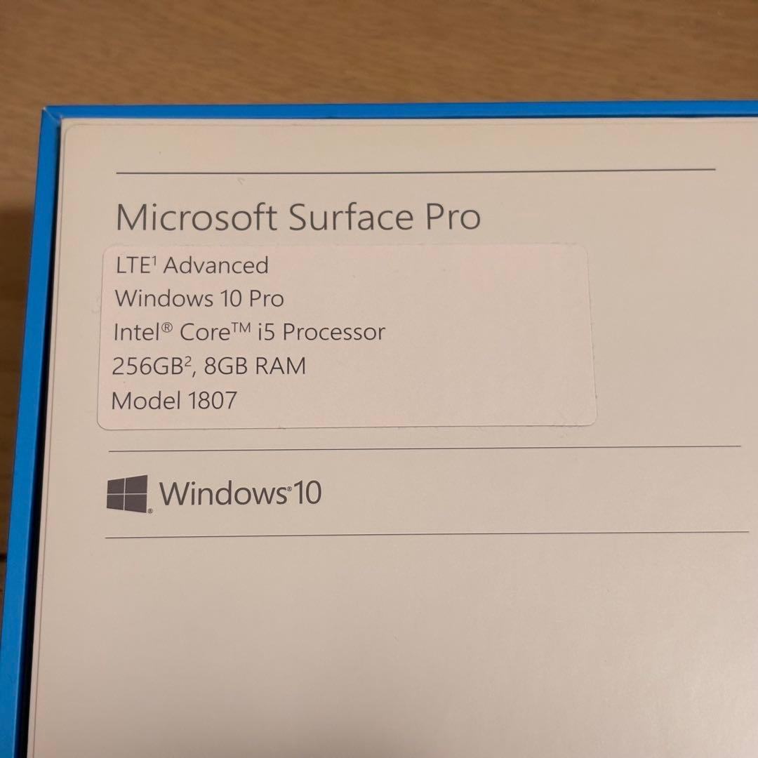 Surface Pro5 1807 LTE仕様 256GB 8GB 美品