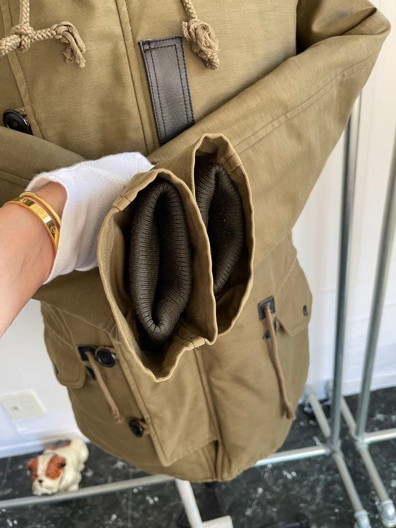 CALEE キャリー HEAVY BACK SATIN N-3B JACKET