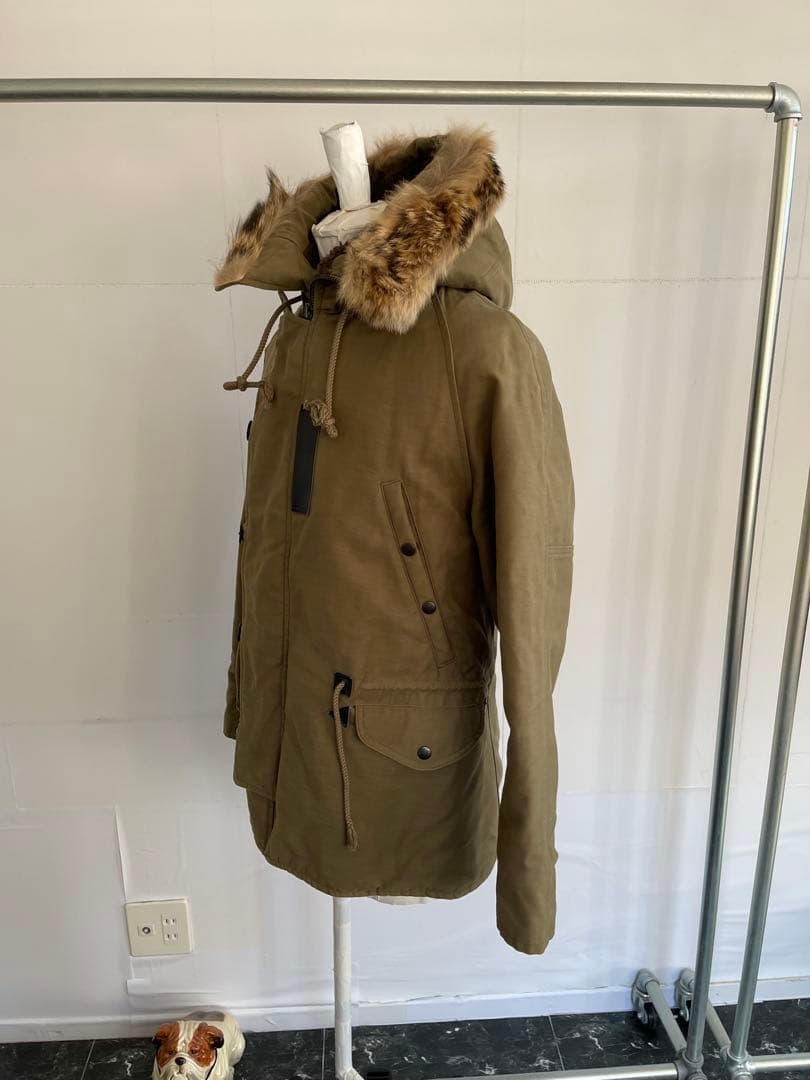 CALEE キャリー HEAVY BACK SATIN N-3B JACKET