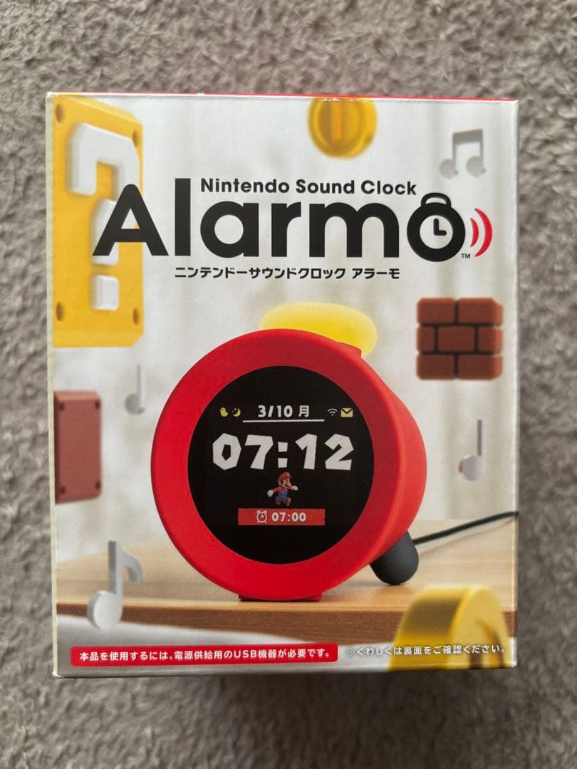 Nintendo Sound Clock Alarmo レッド