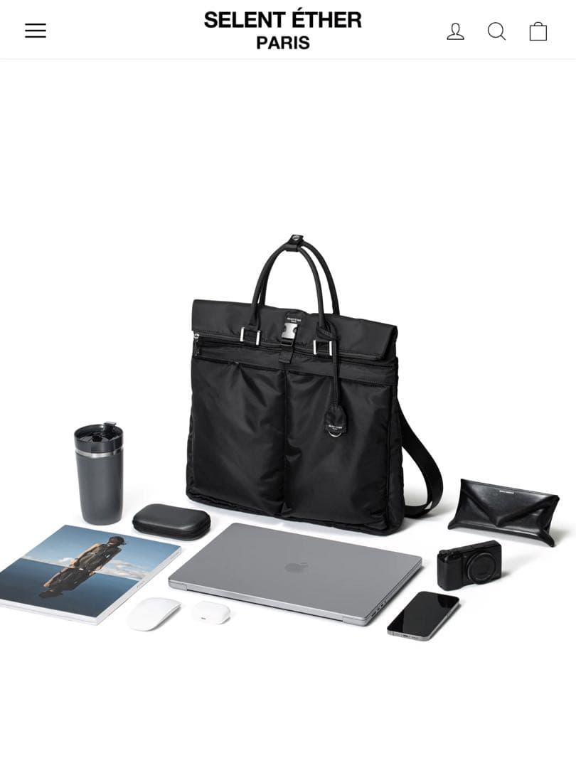 SELENT ETHER PARIS CARRY38 ブラック