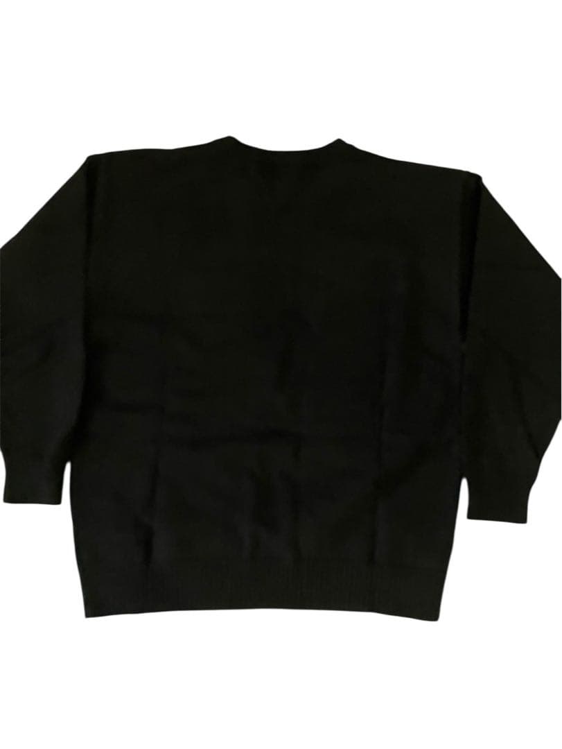 【新品】AMI（アミ） ニット セーター ブラック Lサイズ