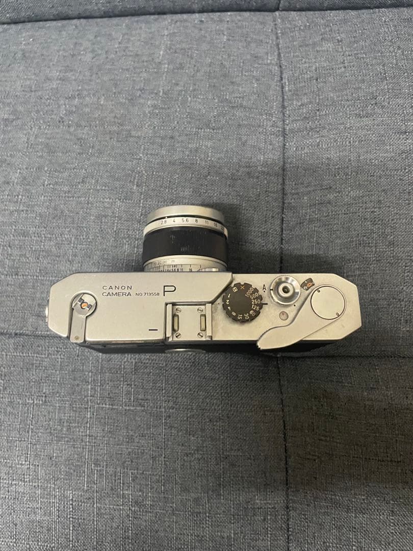 ❷Canon P キャノン カメラ レア　フィルムカメラ