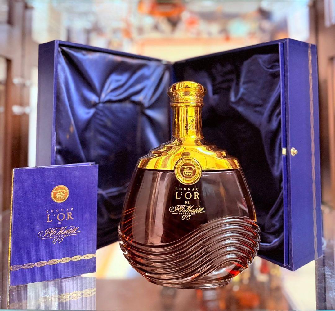 Martell L'OR コニャック 700ml ギフトボックス付き.