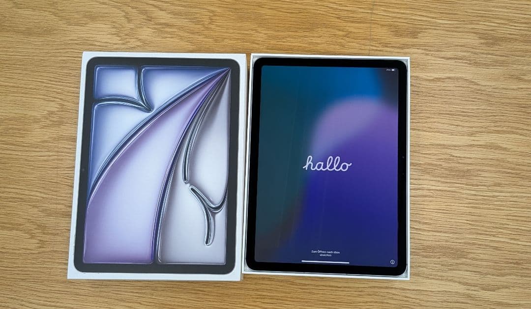 SIMフリー iPad Air M3 11インチ 128GB充放電回数７回ケース