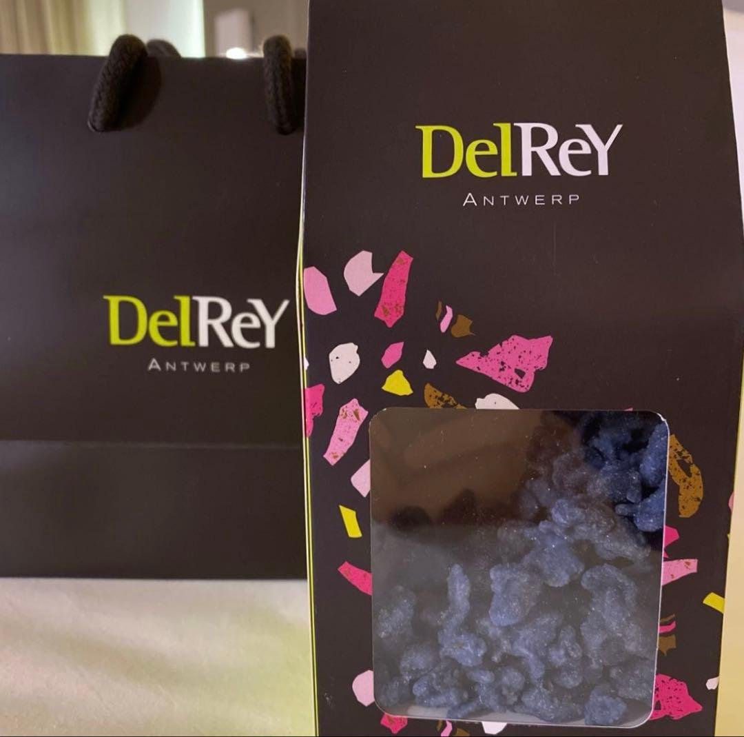 DelRey デルレイ　スミレの砂糖漬け　すみれの砂糖漬け　100g 紙袋付き