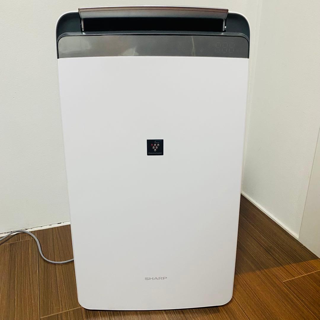 【美品】SHARP シャープ 衣類乾燥除湿機　CV-P180-W ホワイト
