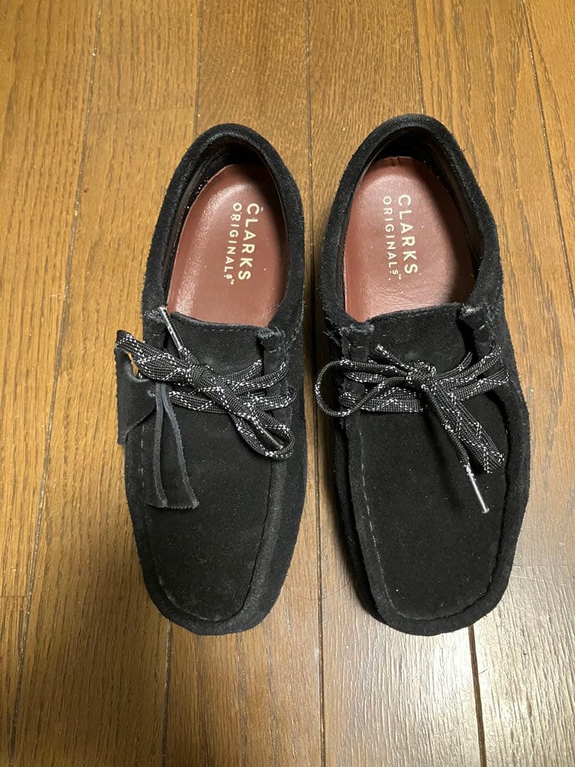 たけみ CLARKS クラークス ワラビー ゴアテックス 23㎝ ブラック