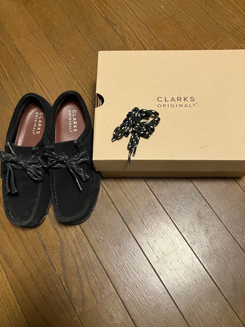 たけみ CLARKS クラークス ワラビー ゴアテックス 23㎝ ブラック