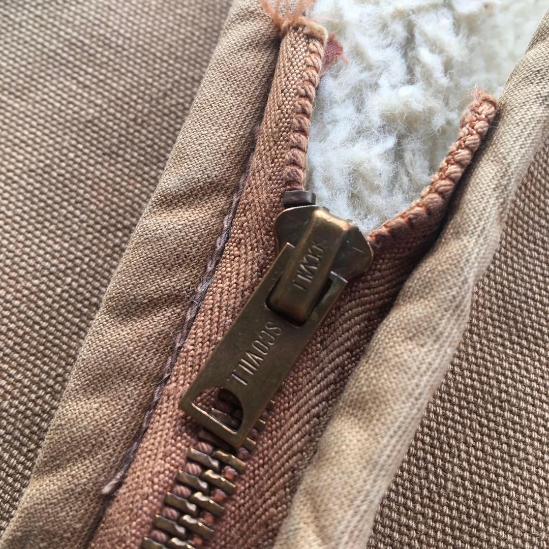 70's carhartt カーハート ダックベスト 裏ボア USA製