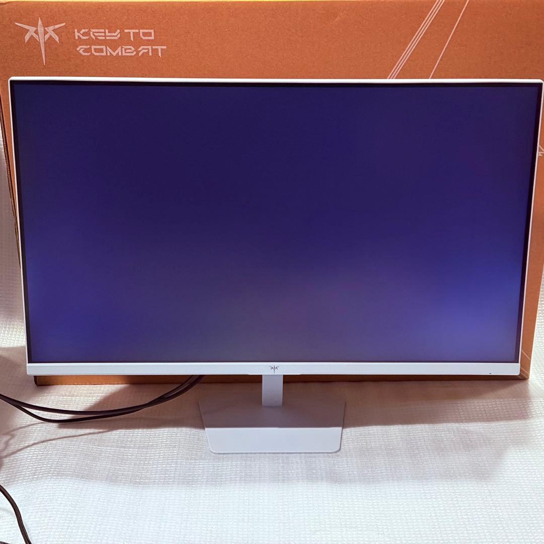 KTC 23.8 インチ ゲーミングモニター　ホワイト H24F8