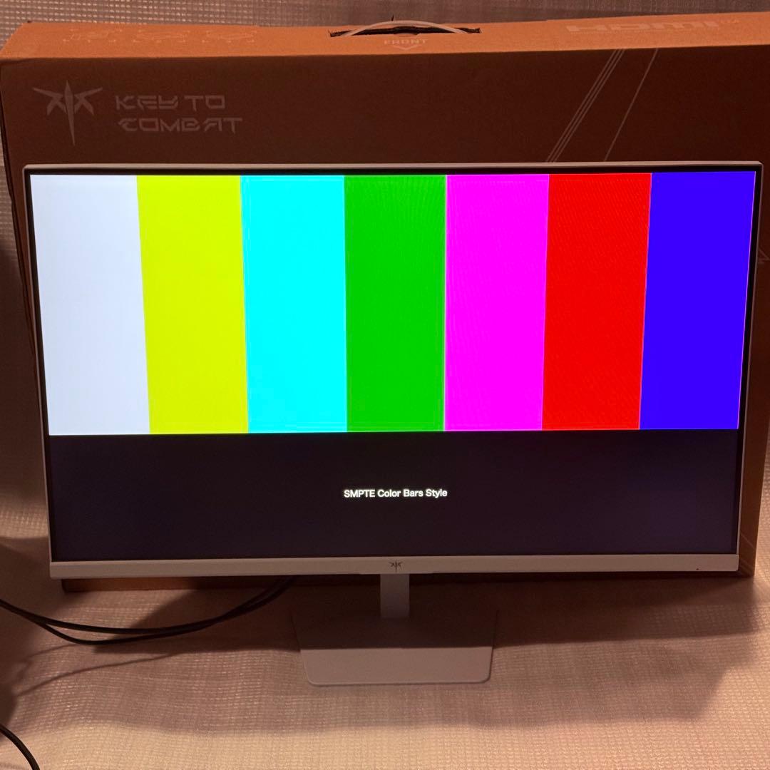 KTC 23.8 インチ ゲーミングモニター　ホワイト H24F8