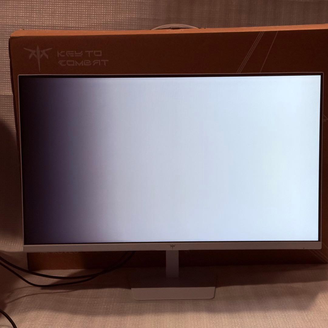 KTC 23.8 インチ ゲーミングモニター　ホワイト H24F8