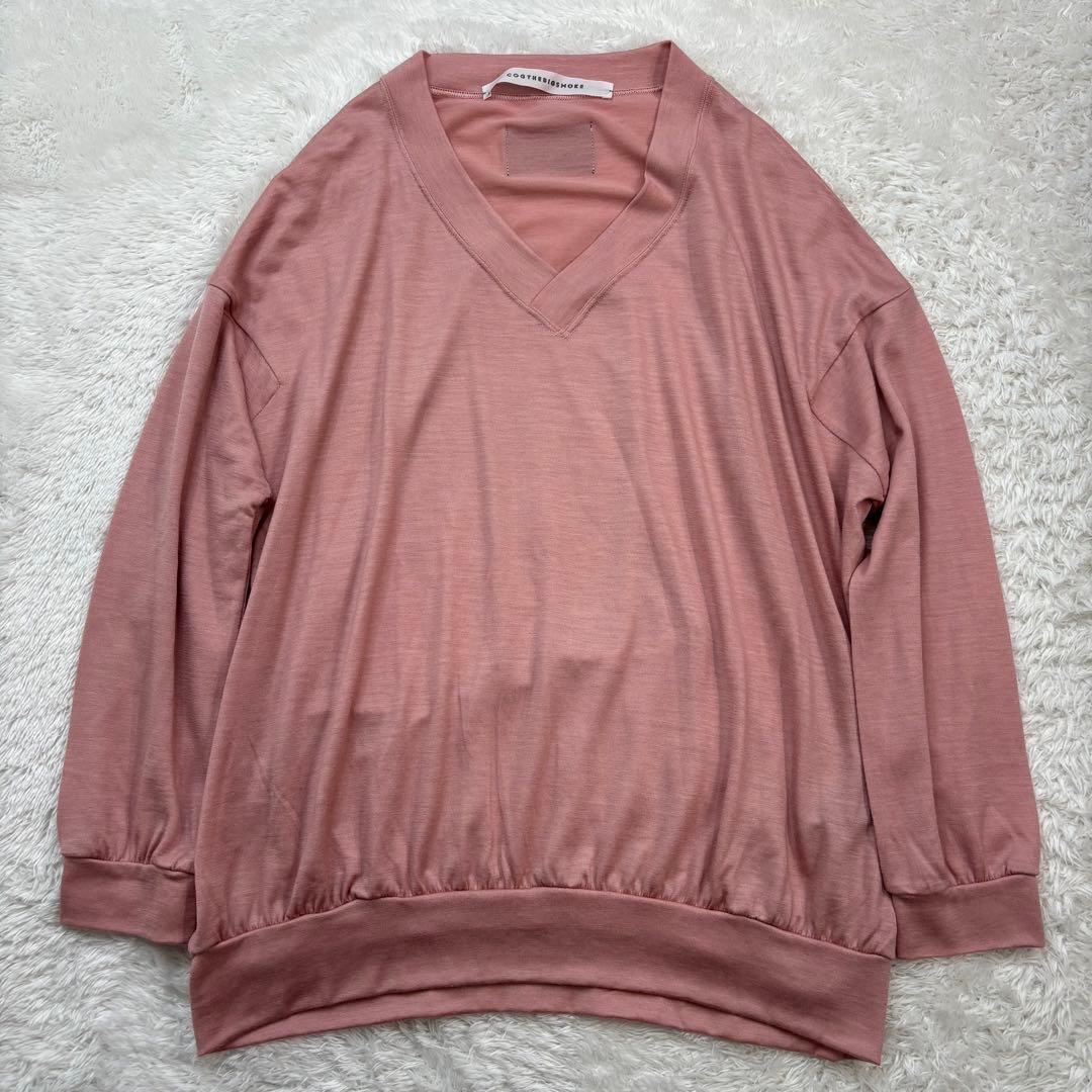 未使用に近い✨COGTHEBIGSMOKE Vネック ウール カットソー