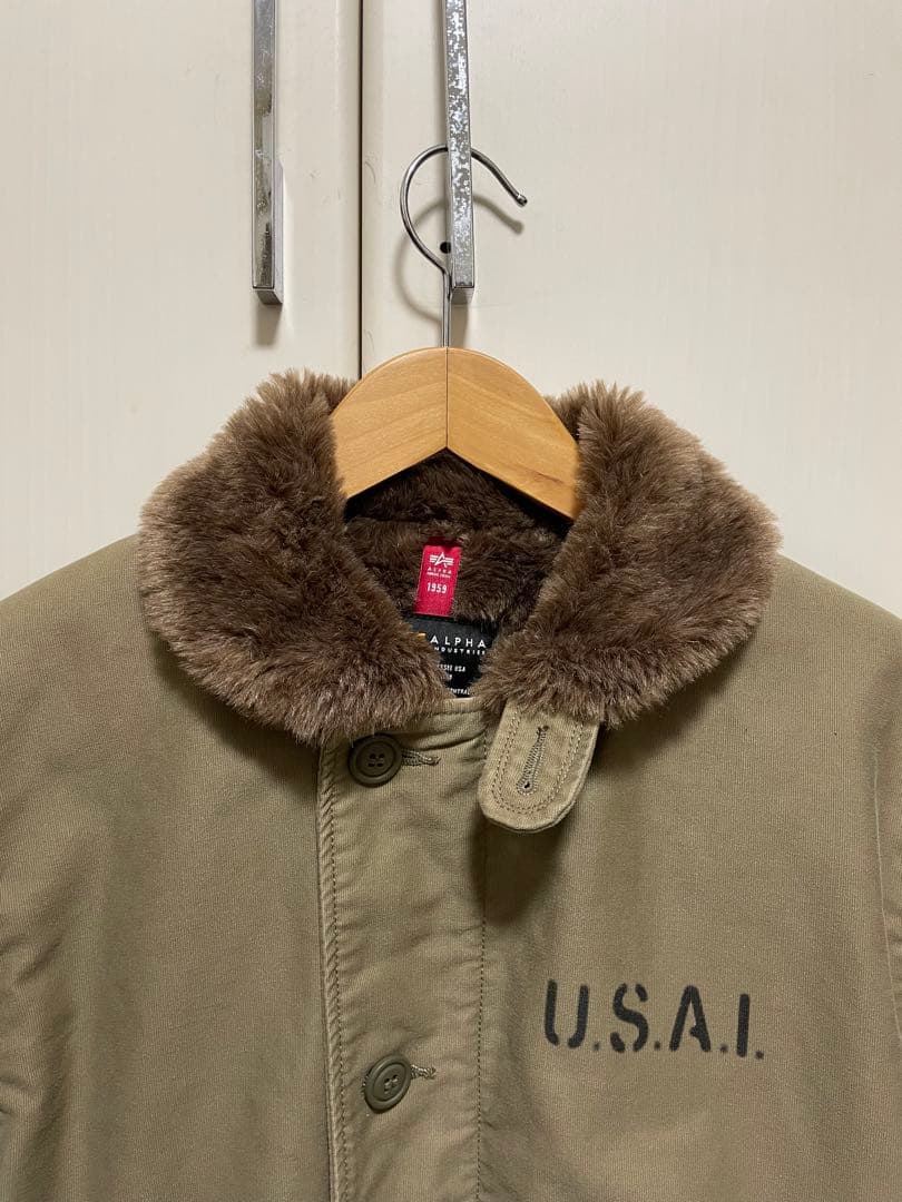 ALPHA INDUSTRIES N-1デッキジャケット
