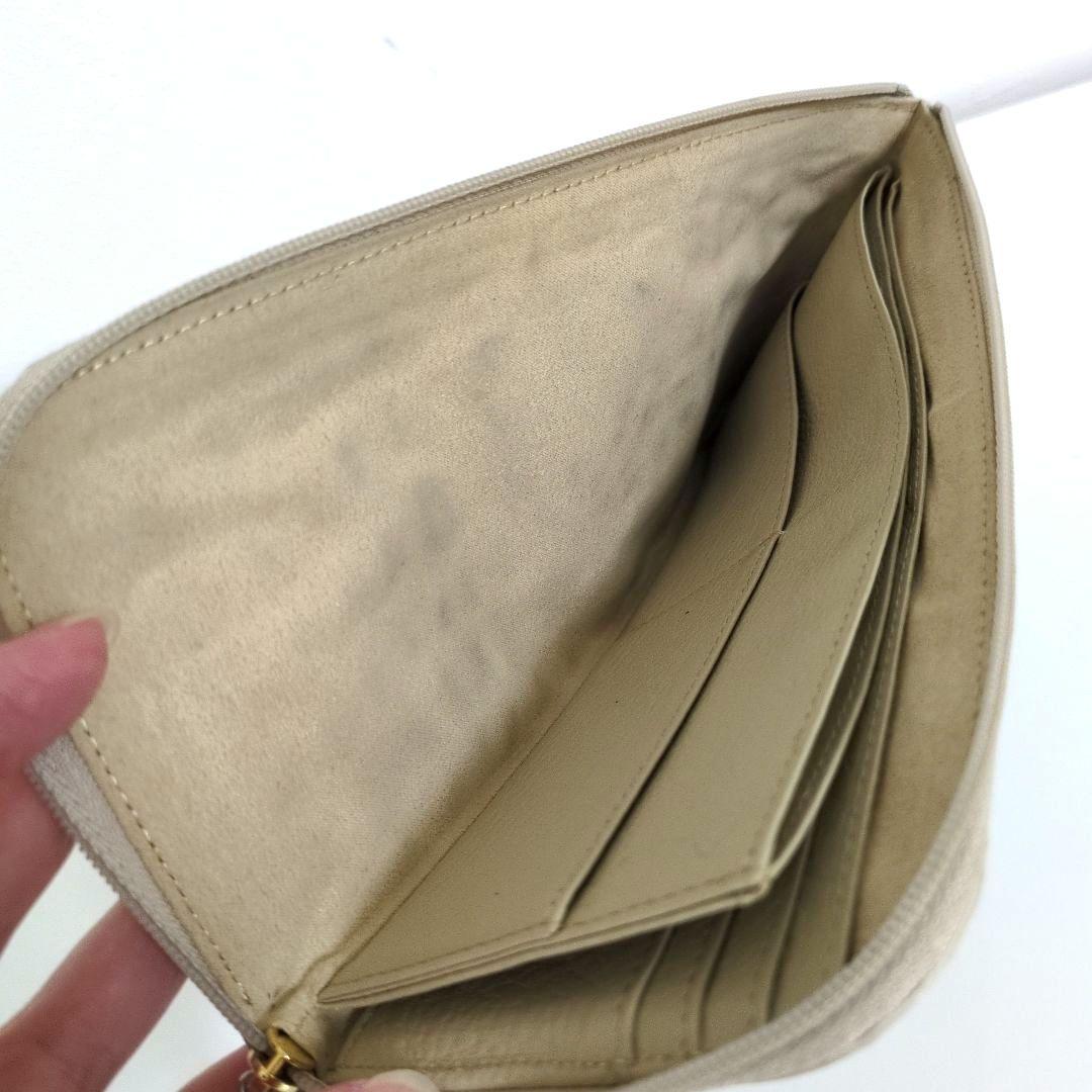 ATAO アタオ リモ ヴィトロ ブループリズム 長財布 L字ファスナー