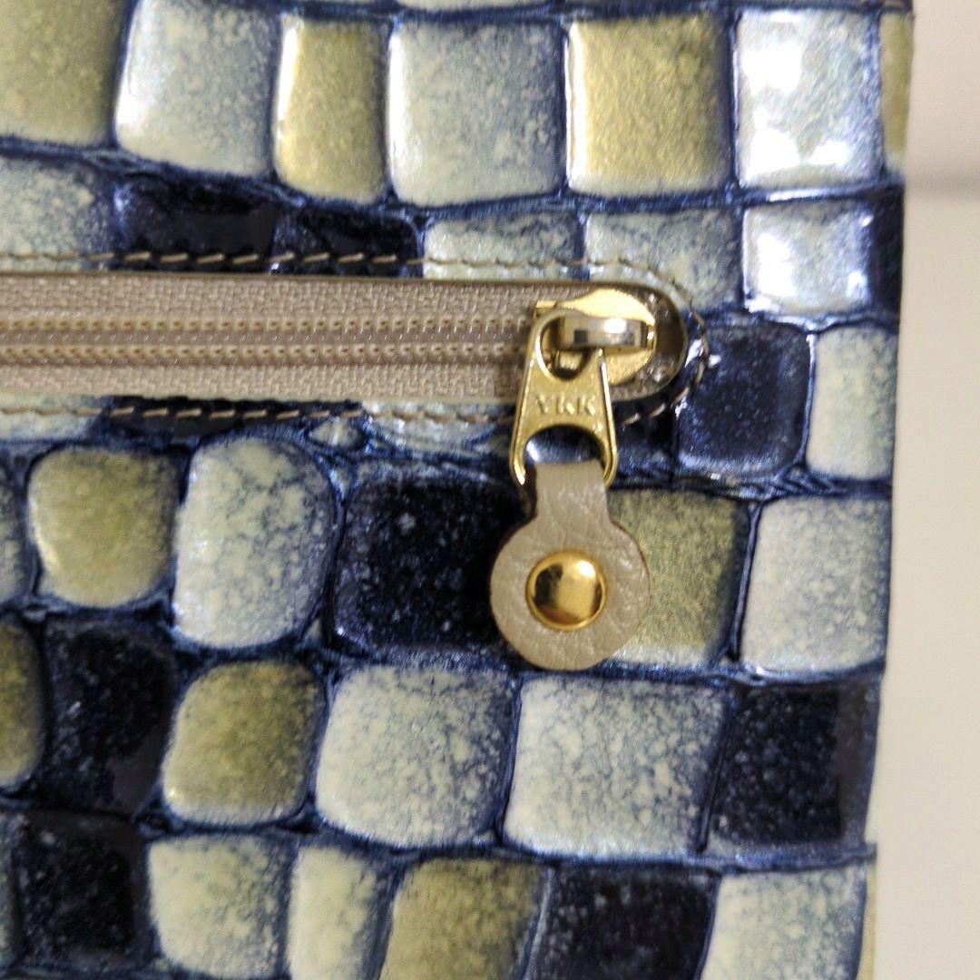 ATAO アタオ リモ ヴィトロ ブループリズム 長財布 L字ファスナー