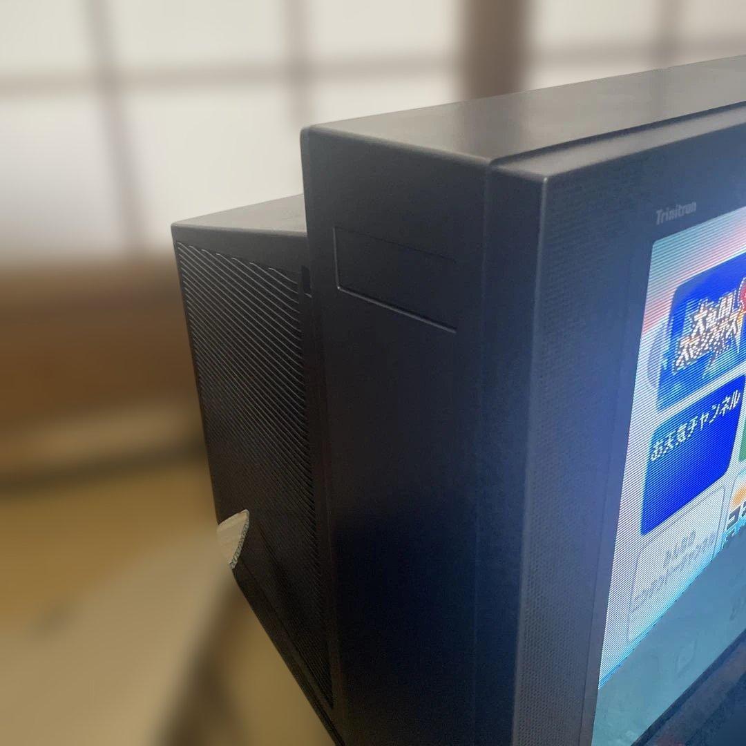 【完動品】SONY トリニトロン KV-25SF1 ブラウン管テレビ リモコン付