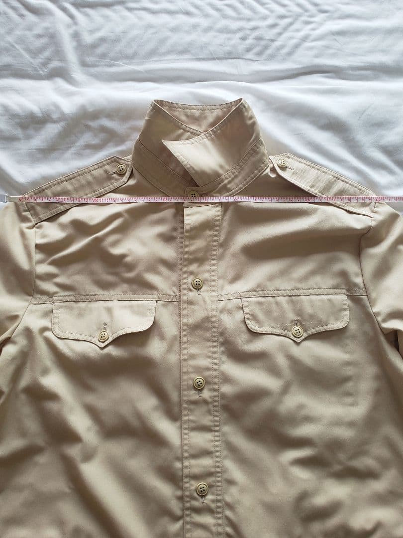 サファリ シャツ ジャケット ブッシュ ファティーグ フィールド トロピカル 軍