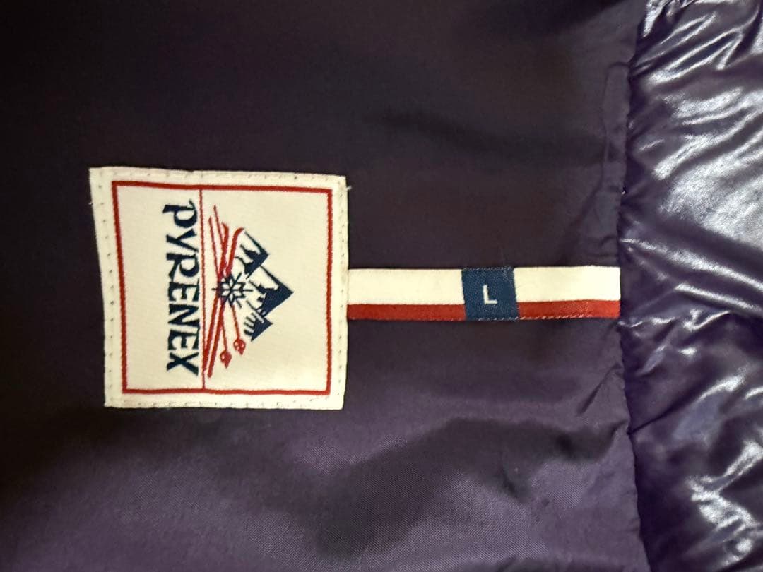 ピレネックスダウンベスト　PYRENEX L