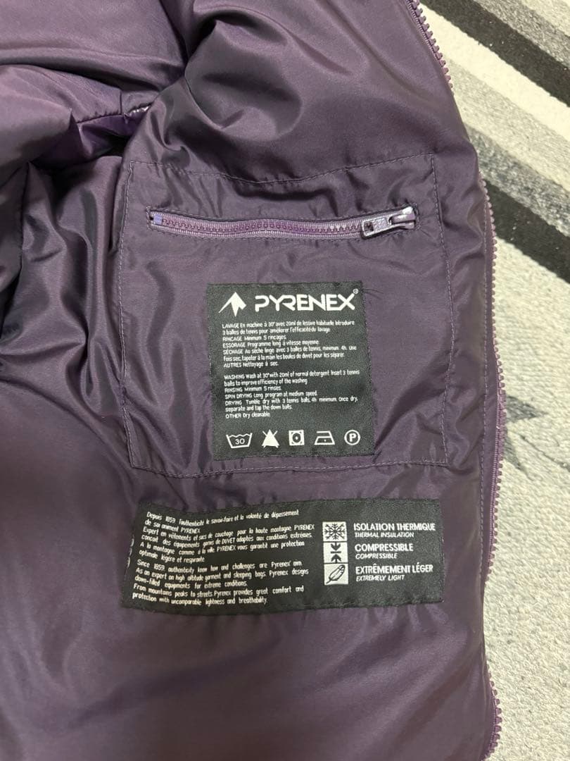 ピレネックスダウンベスト　PYRENEX L