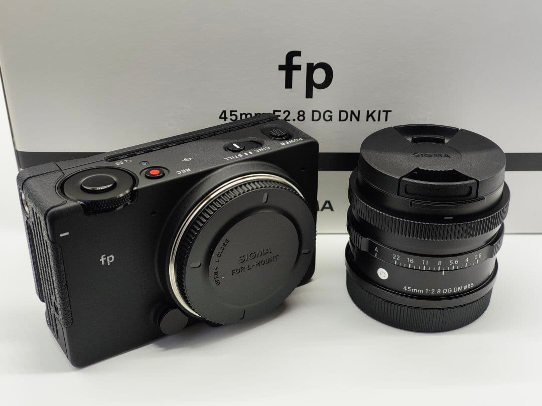 新品同様 SIGMA fp 45mm F2.8 DG DN キット