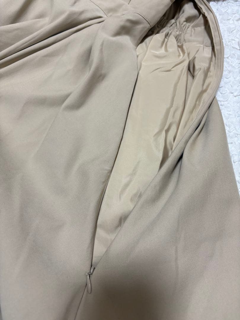 美品✨ジェンヌ　完売品　クラシックリッチフレアワンピース　カシュクール　M