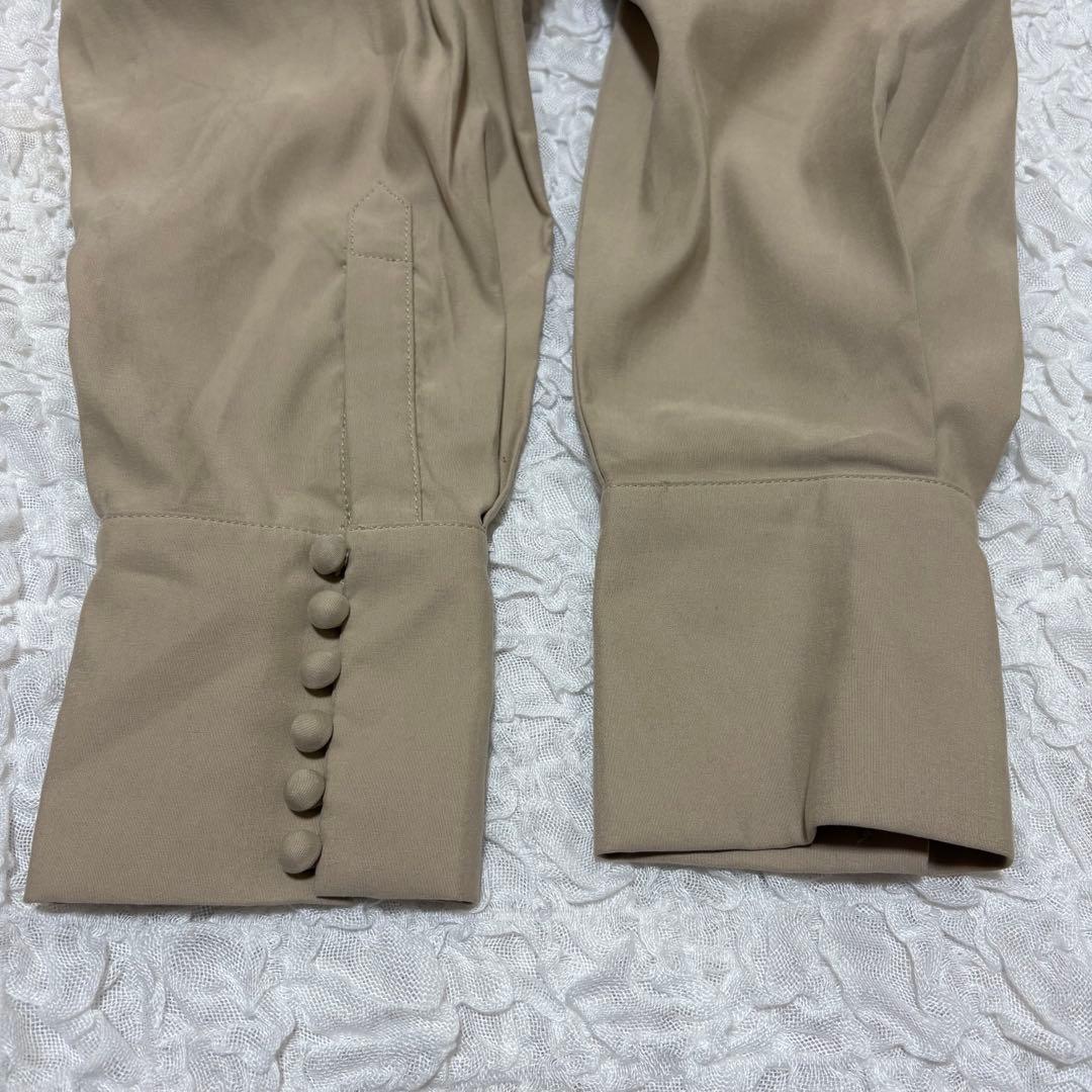 美品✨ジェンヌ　完売品　クラシックリッチフレアワンピース　カシュクール　M