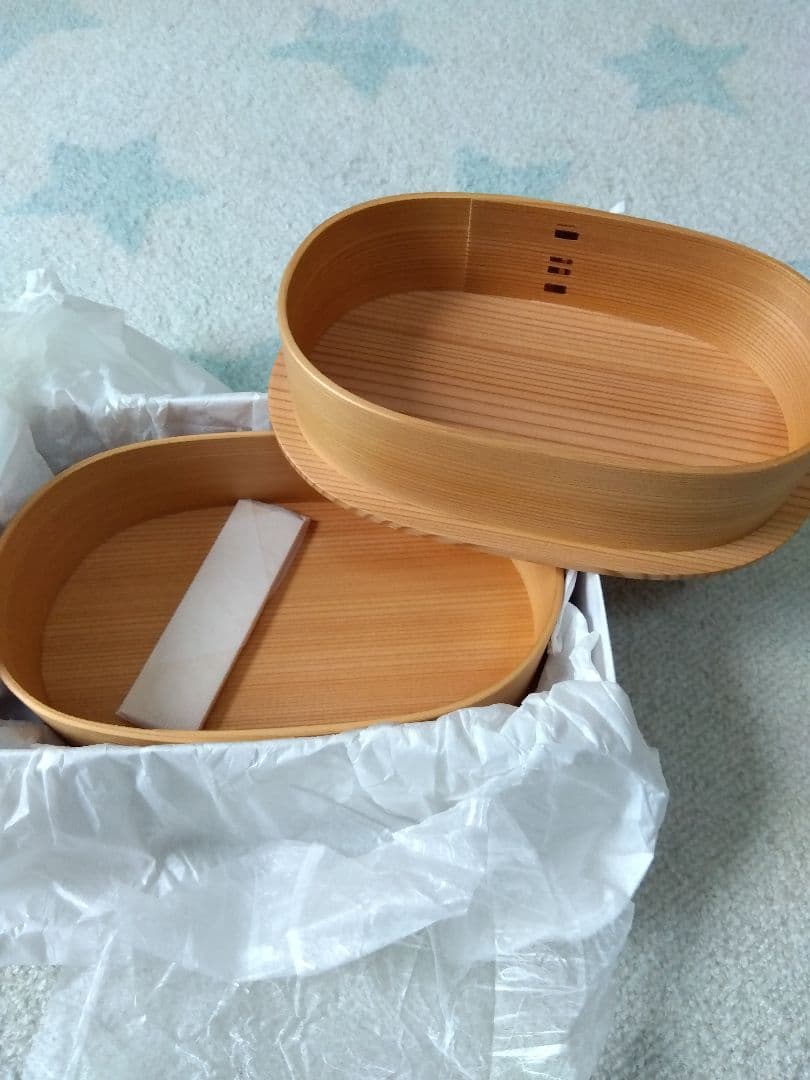 sumika34　 大館工芸社 曲げわっぱ 小判弁当