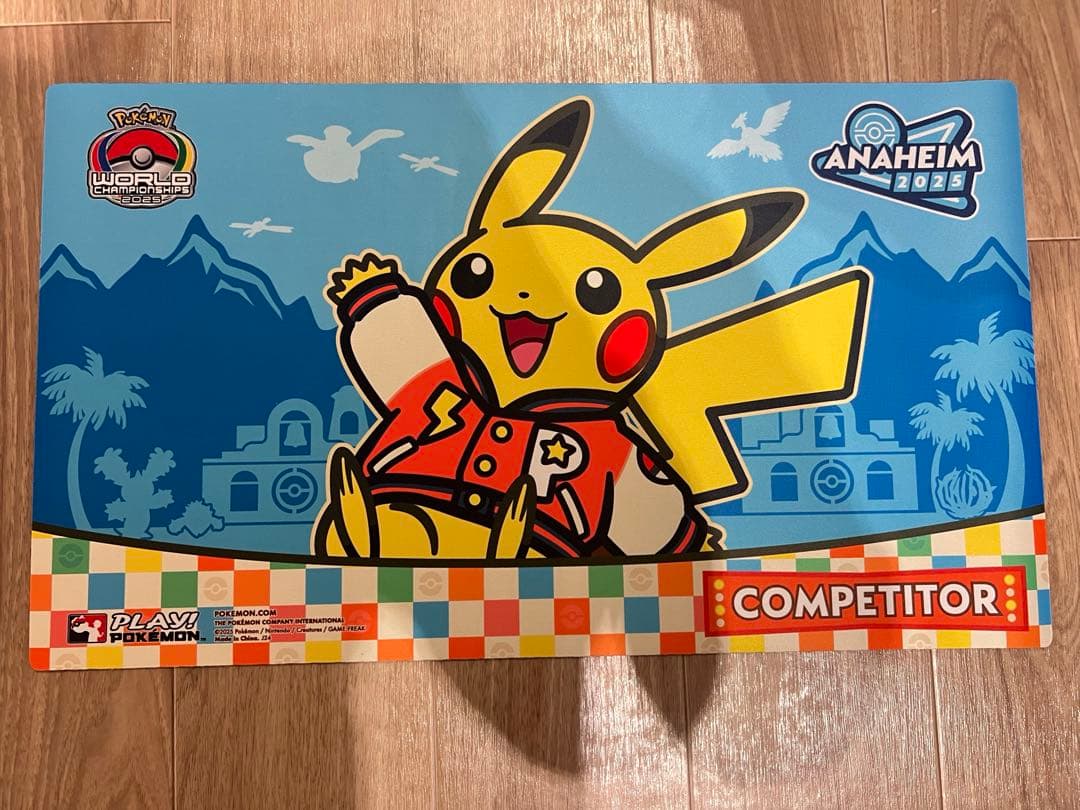 WCS2025 アナハイム限定 competitor プレイマット