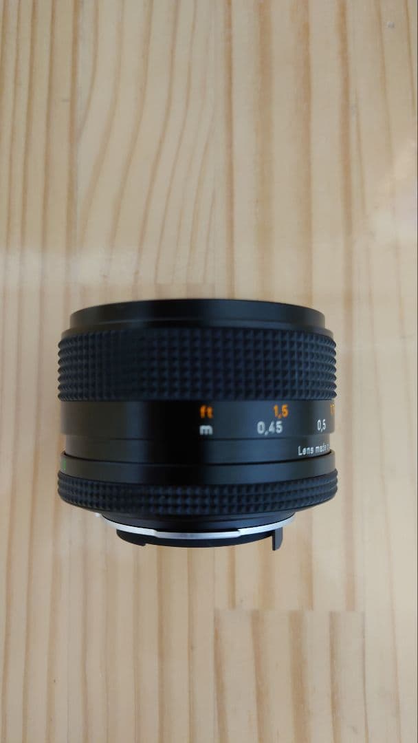 CONTAX コンタックス Planar プラナー 50mm F1.4 MMJ