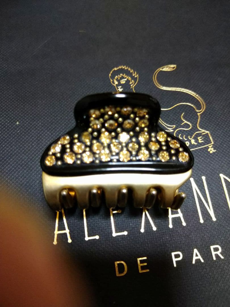 アレクサンドルドゥパリ ヘアクリップ スワロフスキー