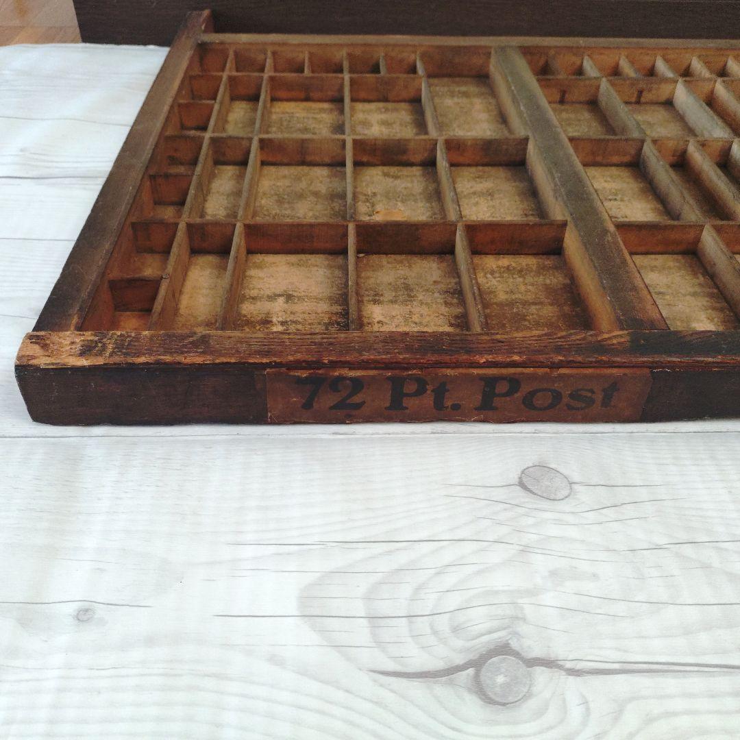 ハミルトン プリンタートレイ アンティーク 活版印刷