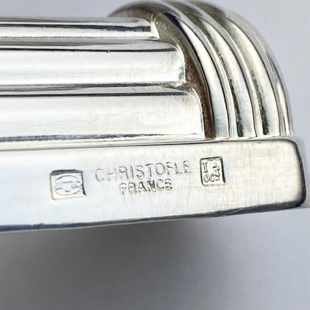 Christofle クリストフル Aria ナイフレスト 4個セット 純銀P