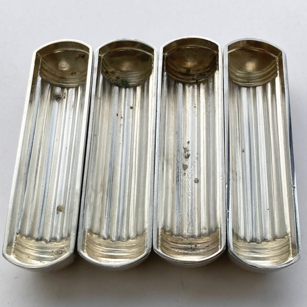 Christofle クリストフル Aria ナイフレスト 4個セット 純銀P