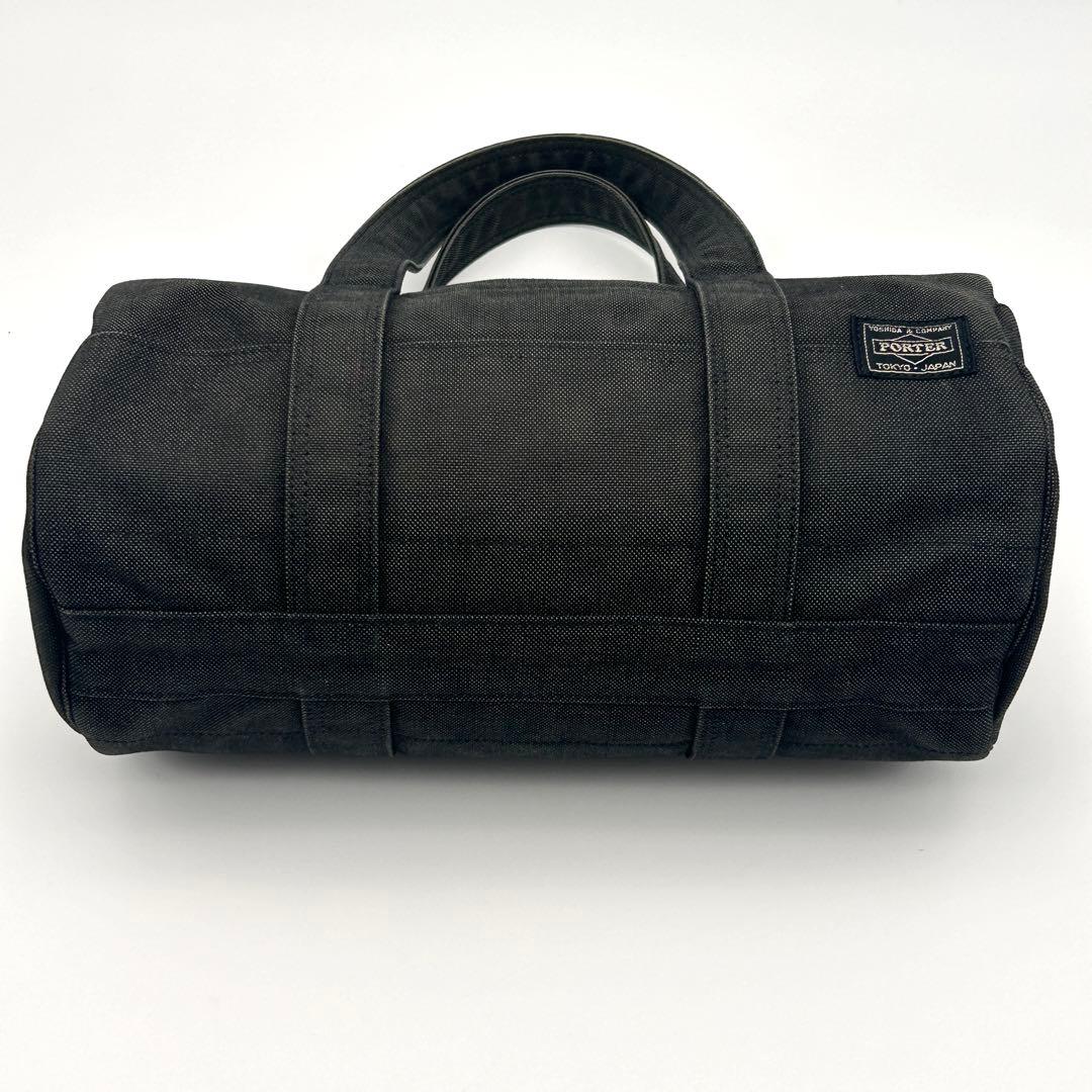 美品✨ PORTER SMOKY ボストンバッグ ミニ ドラムバッグ