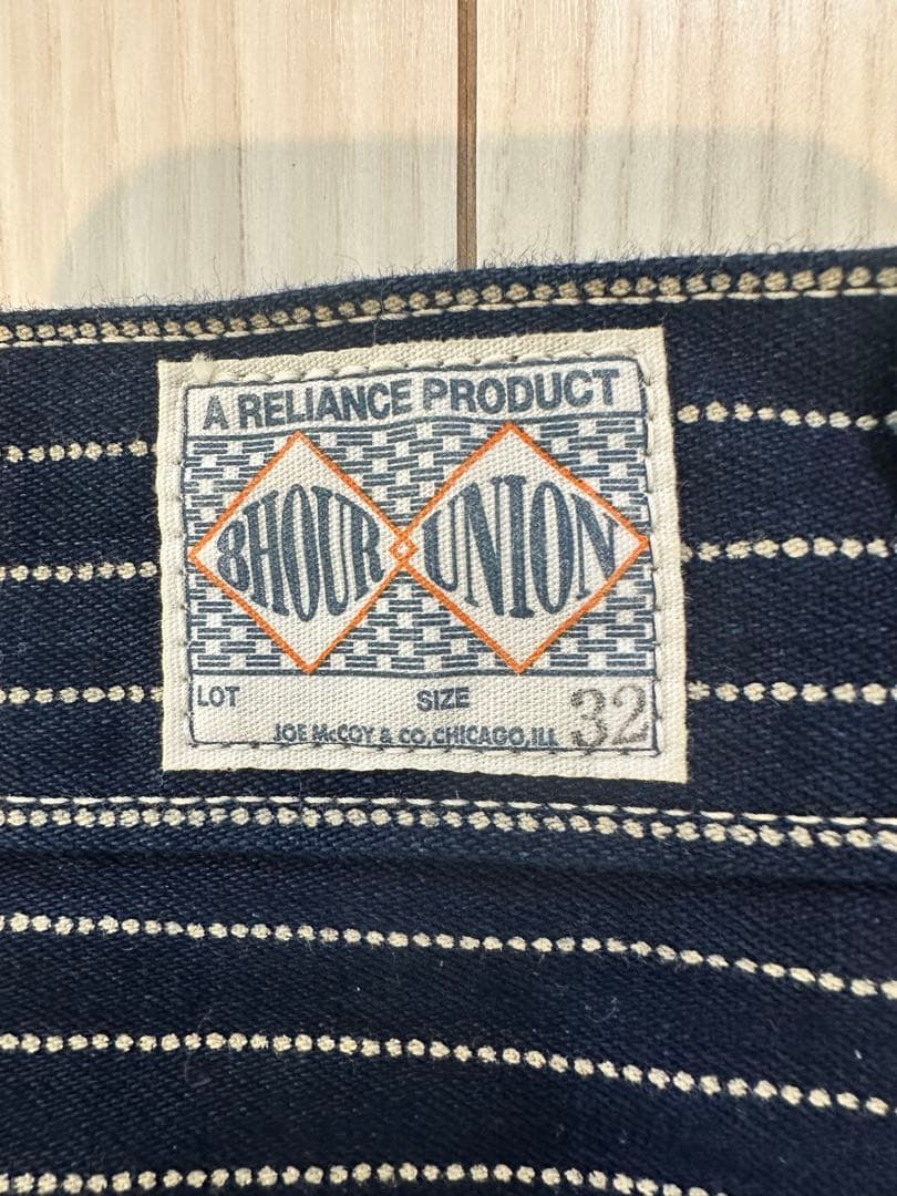 【超美品】リアルマッコイズ ストライプショートパンツ 32