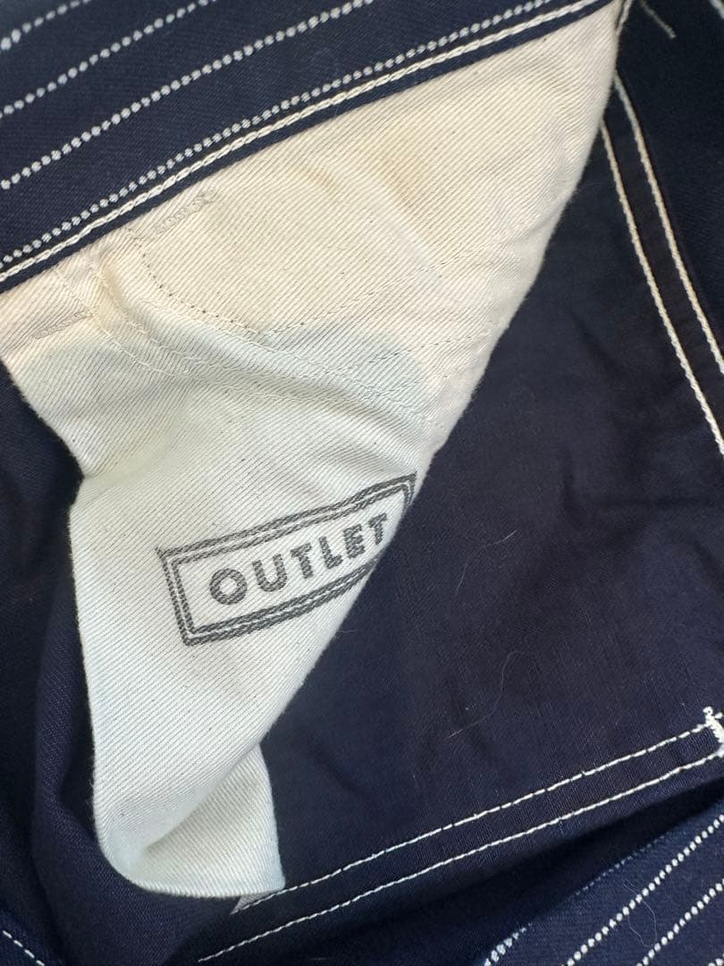 【超美品】リアルマッコイズ ストライプショートパンツ 32