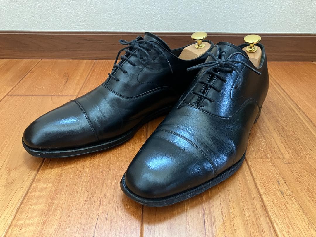 ユナイテッドアローズ　ストレートチップ　サイズ8　26cm　シューキーパー付き