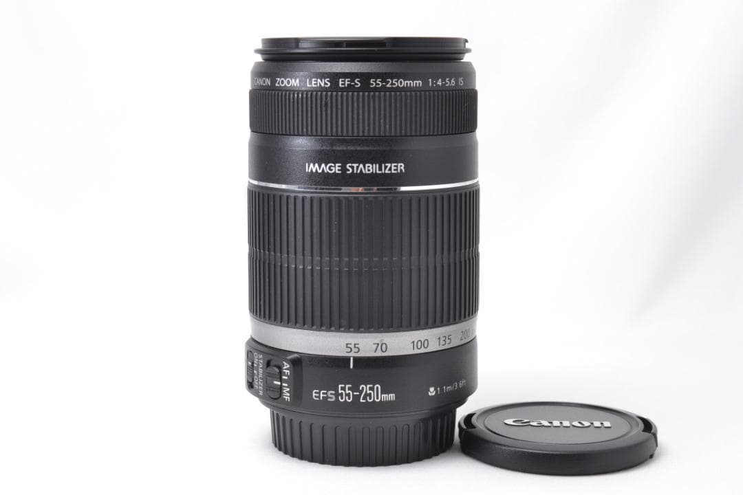 ■ 美品 ■ キャノン　Canon EF-S 55-250mm IS