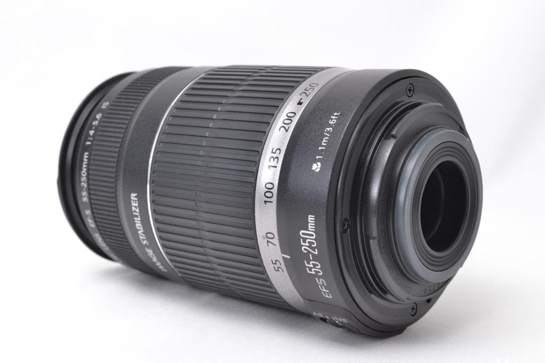■ 美品 ■ キャノン　Canon EF-S 55-250mm IS