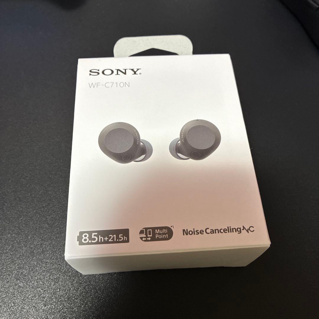 さ*う様 ソニー(SONY) WF-C710N ブラック