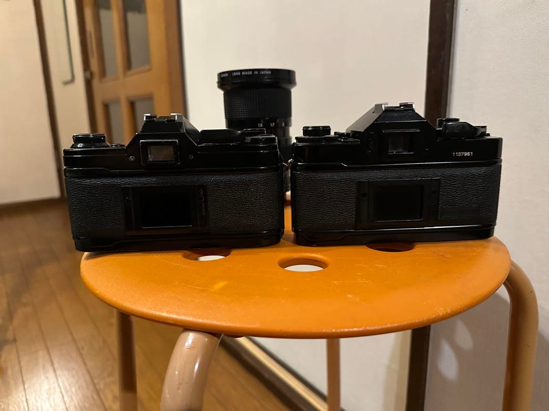 Canon A-1/AE-1黒＋100mm50mm他3本セット