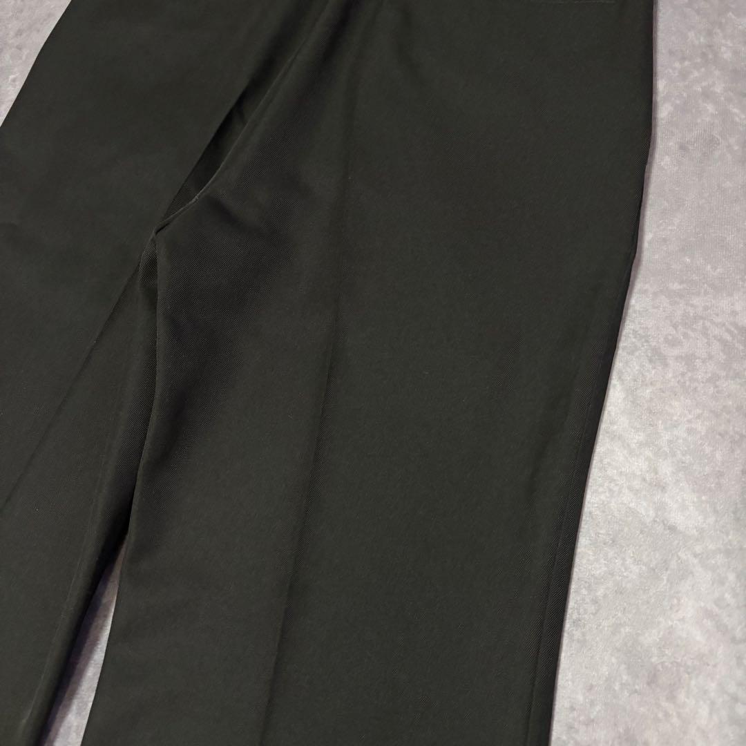 美品　shikitari PINTUCK MEGA FLARE SLACKS