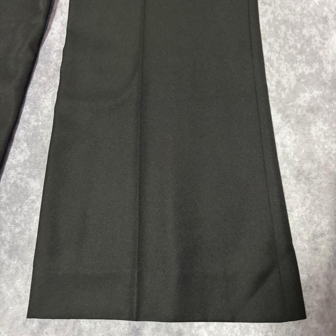 美品　shikitari PINTUCK MEGA FLARE SLACKS