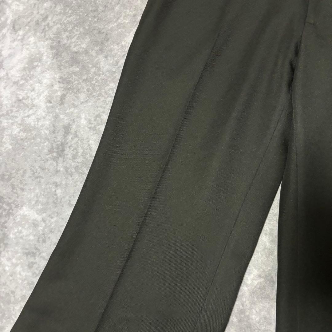 美品　shikitari PINTUCK MEGA FLARE SLACKS