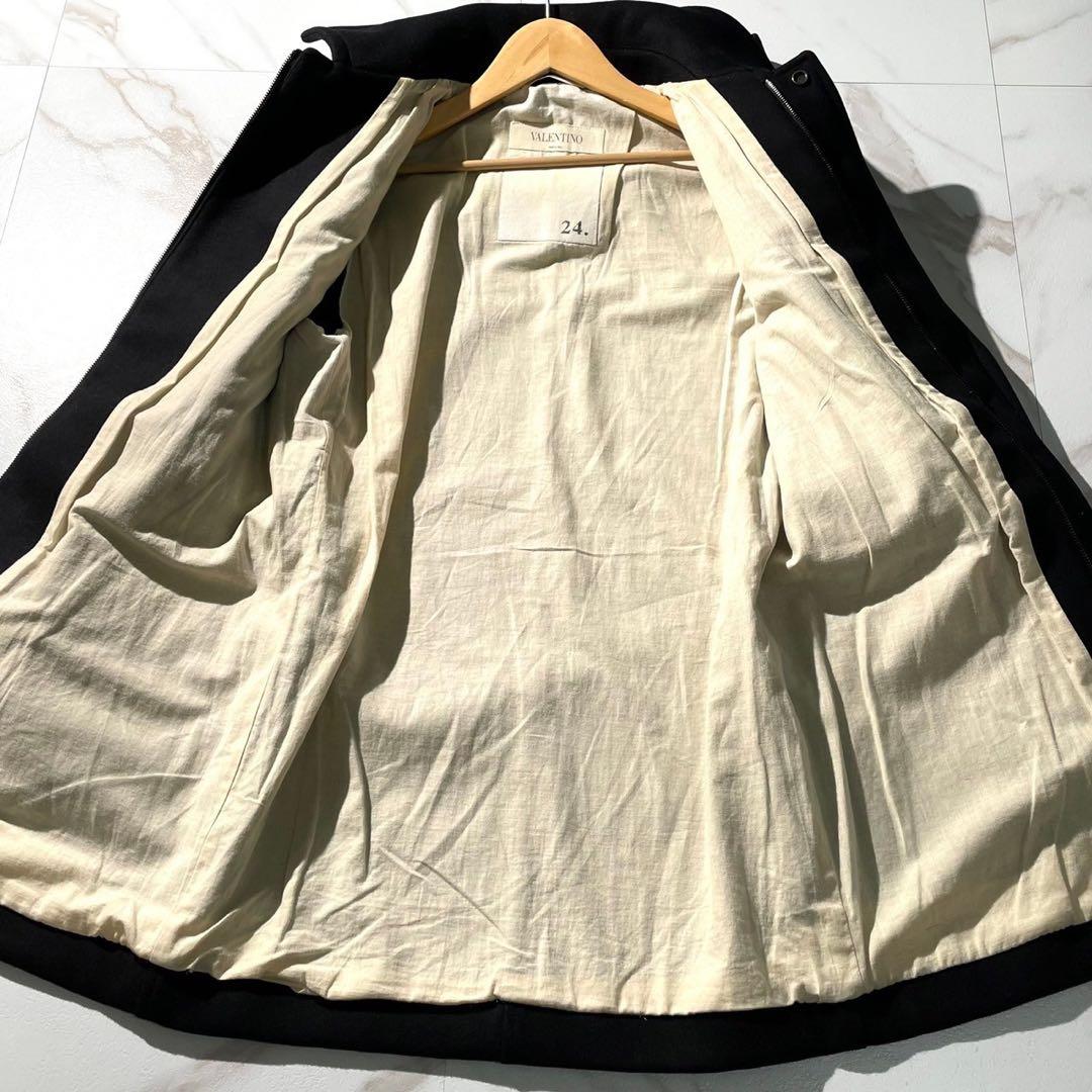 VALENTINO ヴァレンティノ　ロックスタッズ　ダッフルコート　フード付