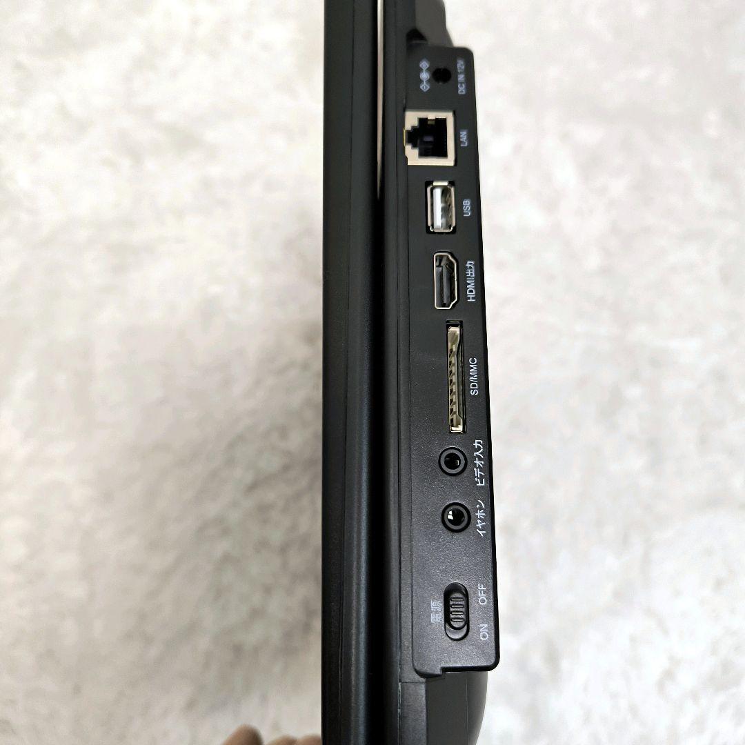 【美品】山善 ヤマゼン ポータブルブルーレイプレイヤー TMB−L133